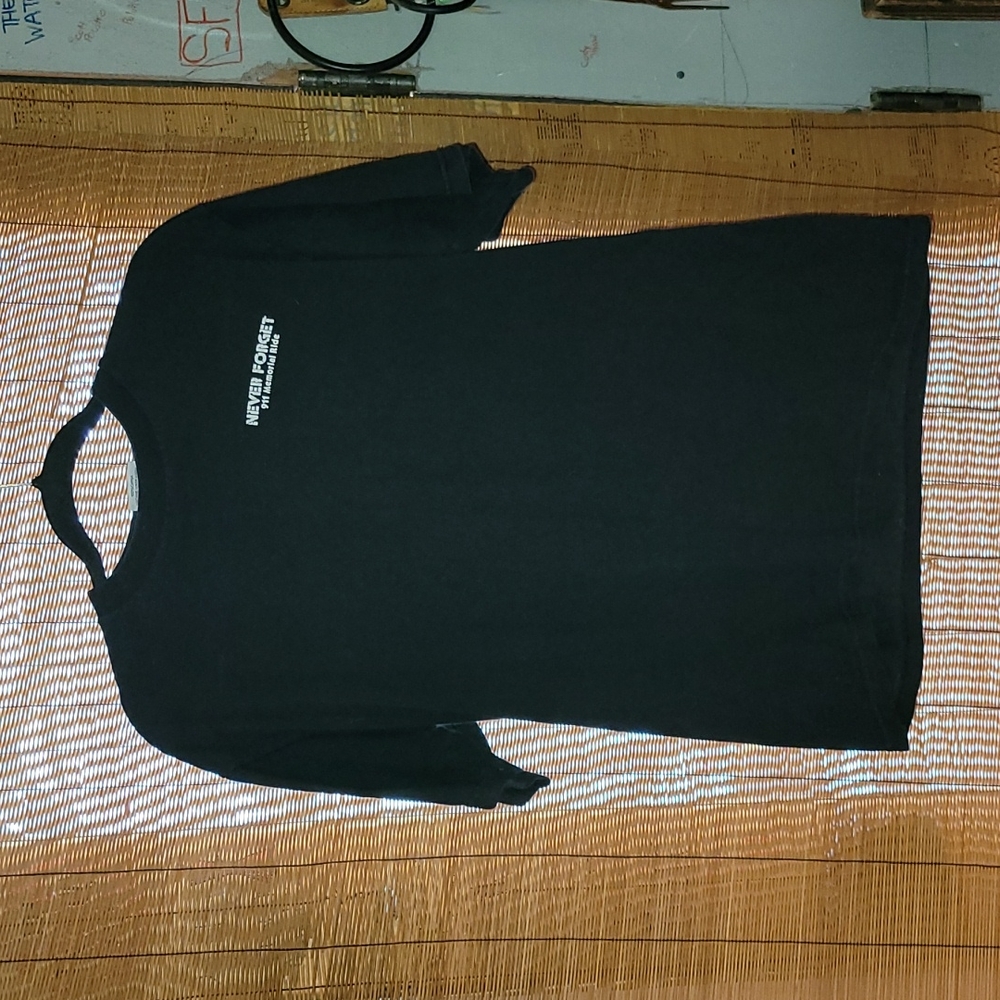 Made in USA T shirt. 911 Memorial Ride. Never forget. Size medium